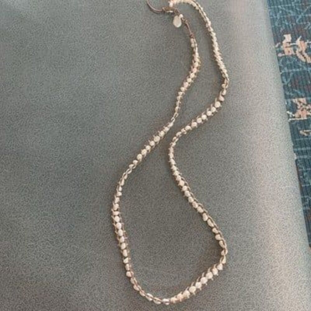 Freshwater Pearl Boho Leather Wrap